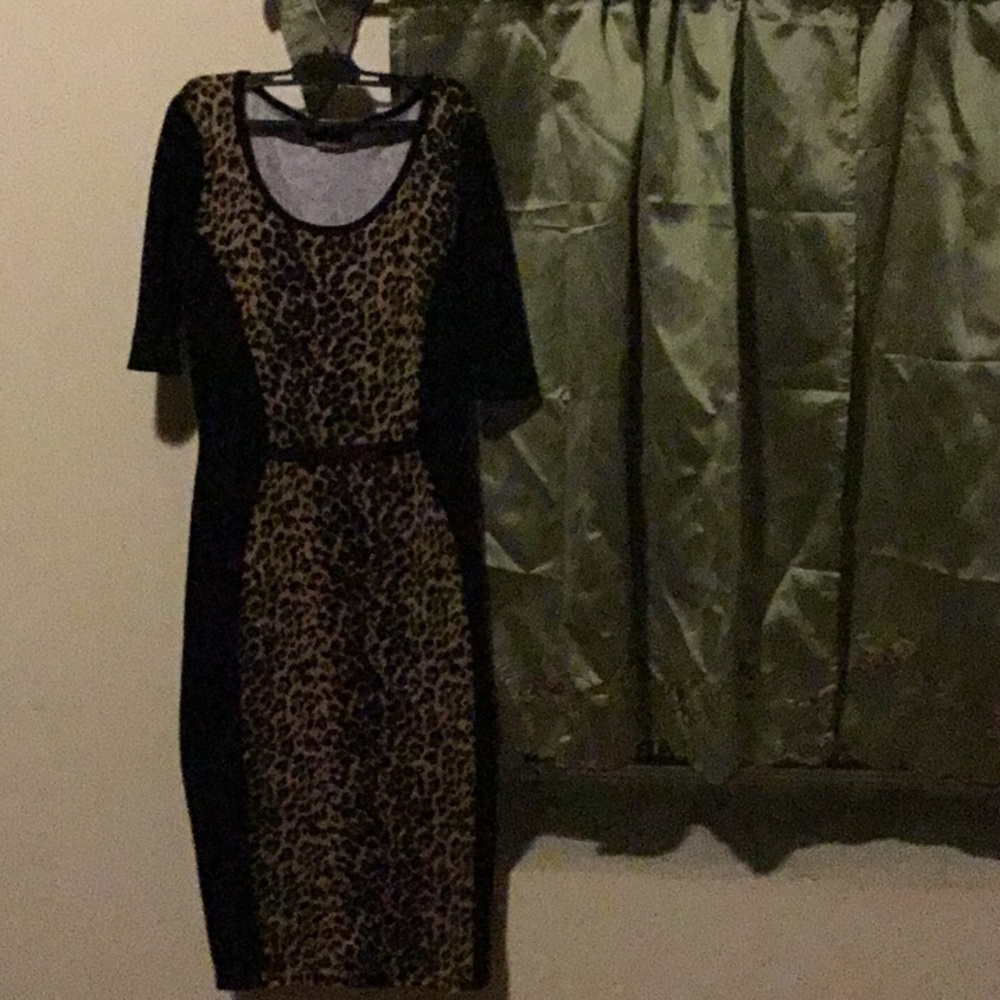 Leopard Print Dress